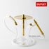 【OUTLET】ODUMAN N2 CLEAR GOLD HOOKAH / オデュマン N2クリア ゴールドバージョン(アウトレット品)
